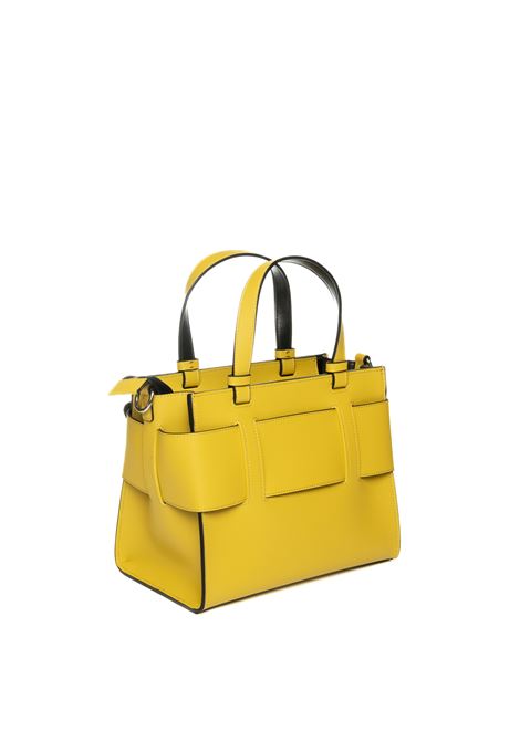 Borsa a mano logo giallo ARMANI EXCHANGE | 9426900A874-U2159